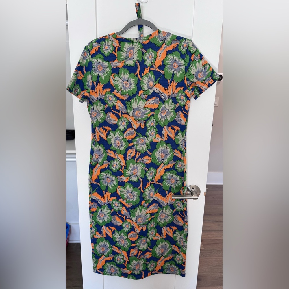 Zara Multicolor Floral Knit Dress - Picture 4 of 4